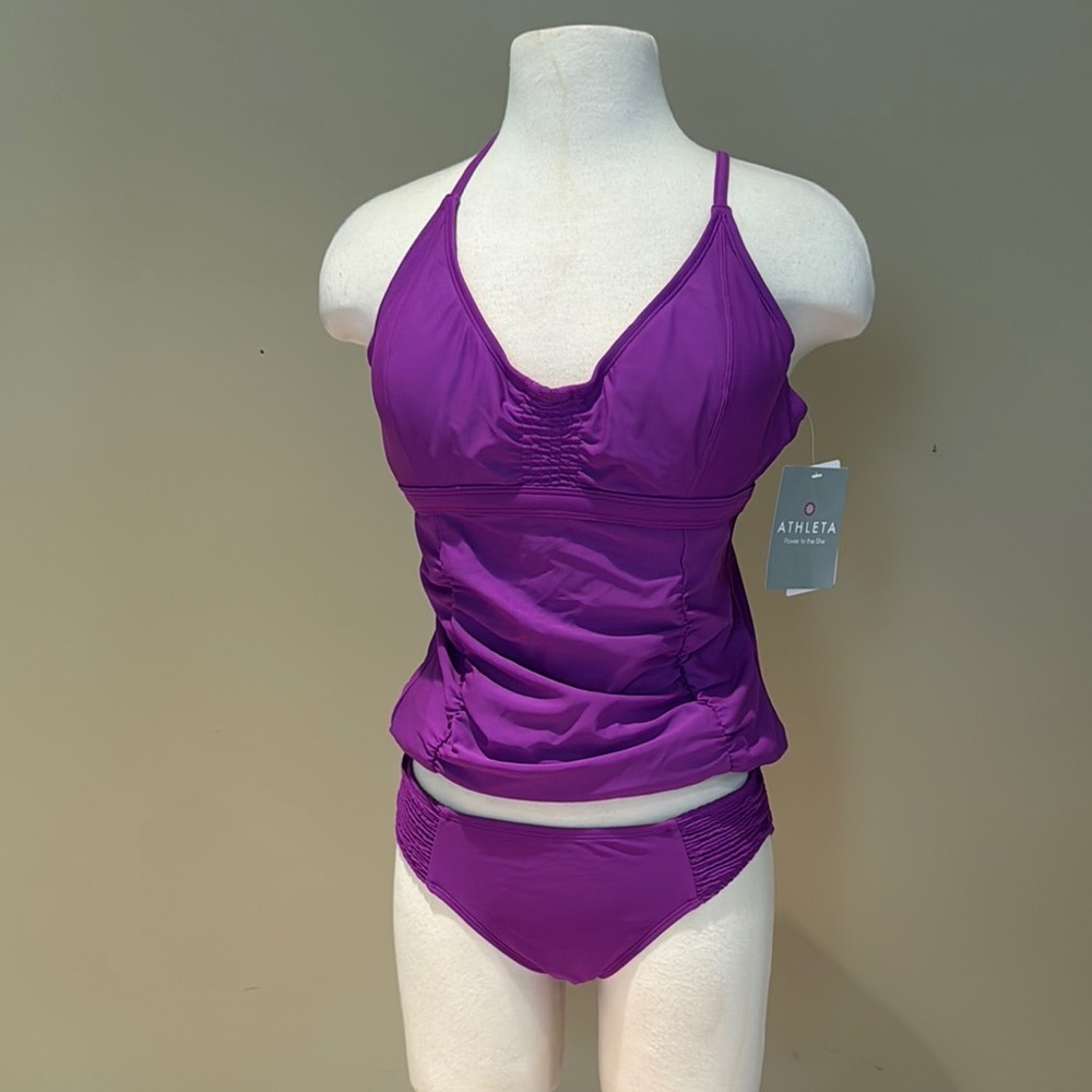 Athleta Purple Bikini Set